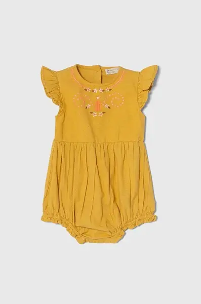 Dětské dupačky ze směsi lnu zippy