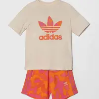 Dětská souprava adidas Originals růžová barva