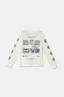 Dětské bavlněné tričko s dlouhým rukávem Vans Always Classic BFF