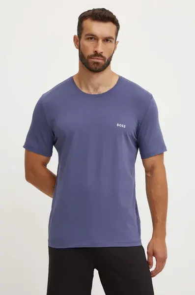 BOSS loungwear tričko pánské bavlněné s elastanem Mix&Match T-Shirt R