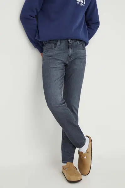 Džíny Levi's 512 SLIM pánské, tmavomodrá barva