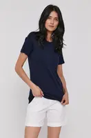 Tričko United Colors of Benetton dámské, tmavomodrá barva