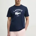 Bavlněné tričko Lacoste