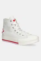 Dětské tenisky Converse Chuck Taylor All Star EVA Lift bílá barva, A10717C