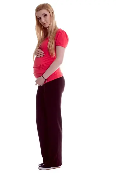 bemaamaa Těhotenské tepláky - hnědé, vel. XL