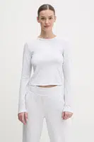 Tričko s dlouhým rukávem Dkny šedá barva, DP5T1113