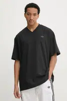Bavlněné tričko adidas Originals FRONT ST TEE černá barva, JD2301