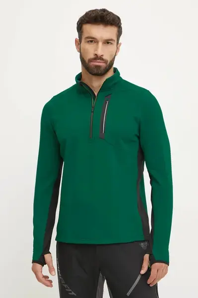 Sportovní mikina Smartwool zelená barva, s aplikací, SW002620