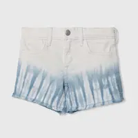 Dětské riflové kraťasy Abercrombie & Fitch vzorované, nastavitelný pas