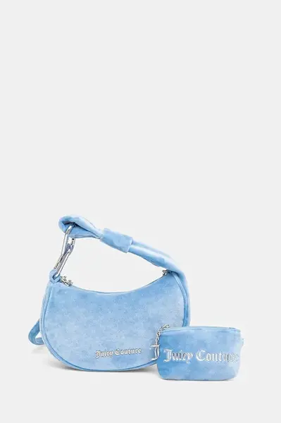 Kabelka Juicy Couture Blossom modrá barva, BIJL55311WPO