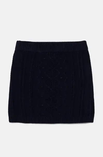 Sukně s příměsí vlny pro děti United Colors of Benetton