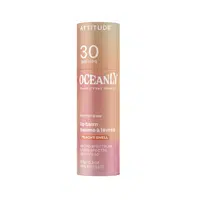 ATTITUDE Oceanly Tónující balzám na rty SPF30 Peachy Shell 8,5 g