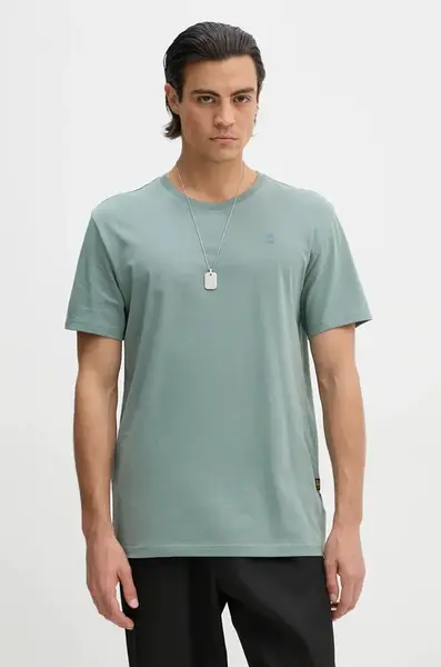 Bavlněné tričko G-Star bílá barva, D16411-336