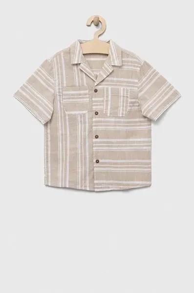 Dětská bavlněná košile United Colors of Benetton