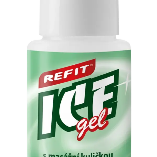 Refit Ice Masážní gel s mentholem a ekualyptem roll–on 80 g