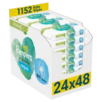 Pampers Harmonie Aqua vlhčené ubrousky 24x48 ks