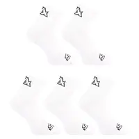 Styx 5PACK ponožky kotníkové bílé (5HK1061) L