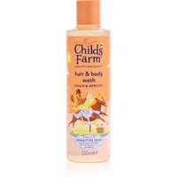 Childs Farm Hair & Body Wash mycí emulze na tělo a vlasy pro děti Peach & Apricot 250 ml