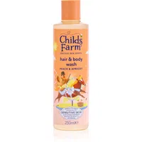 Childs Farm Hair & Body Wash mycí emulze na tělo a vlasy pro děti Peach & Apricot 250 ml