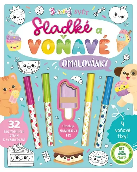 Sladké a voňavé omalovánky - Claire Mowat