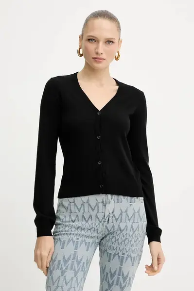 Kardigan Silvian Heach LATYA dámský, černá barva, GPA25039CD