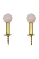Háček House Doctor HDBall 8 cm 2-pack růžová barva