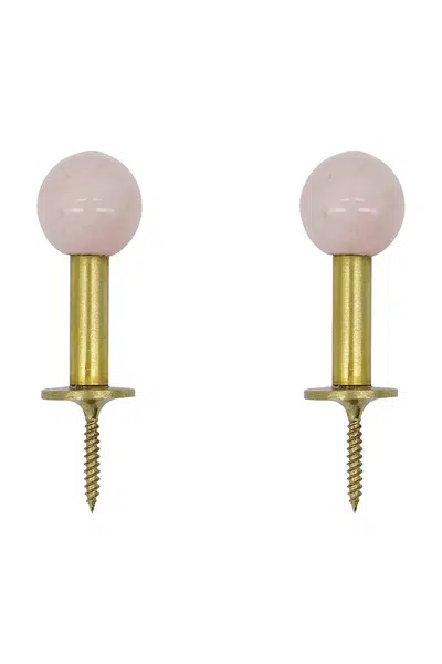 Háček House Doctor HDBall 8 cm 2-pack růžová barva