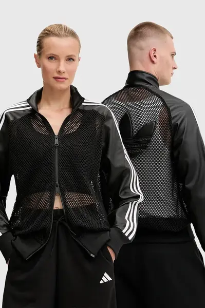 Mikina adidas Originals Pride x Jeremy Scott černá barva, s potiskem, JY2016