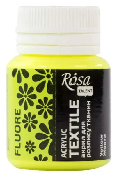Barva na textil Rosa 20ml – 71 Fluorescent yellow