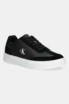 Kožené tenisky Calvin Klein CLASSIC CUPSOLE LACEUP WT MIX
