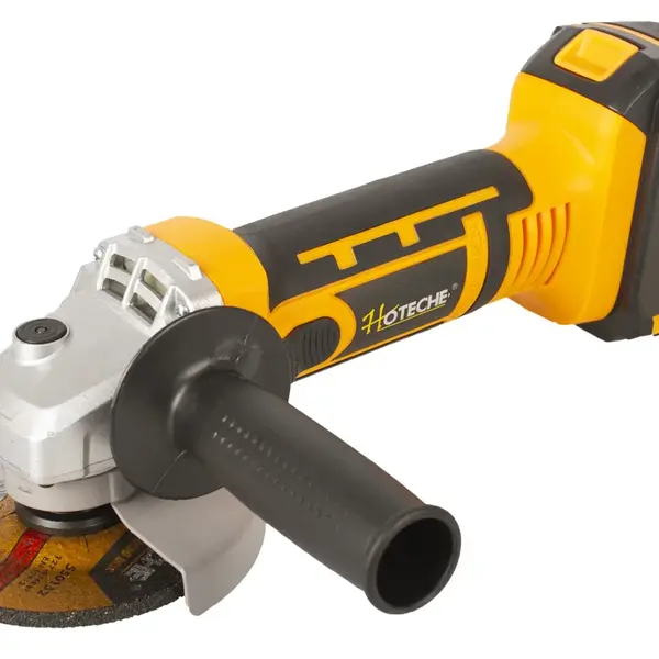 Aku úhlová bruska 115 mm, 20 V Li-Ion, 2 baterie 4000 mAh - HOTECHE