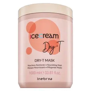 Inebrya Ice Cream Dry-T Dry-T Mask hydratační maska pro suché a lámavé vlasy 1000 ml