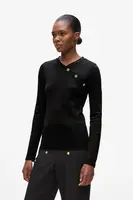 Bavlněné tričko s dlouhým rukávem Karl Lagerfeld