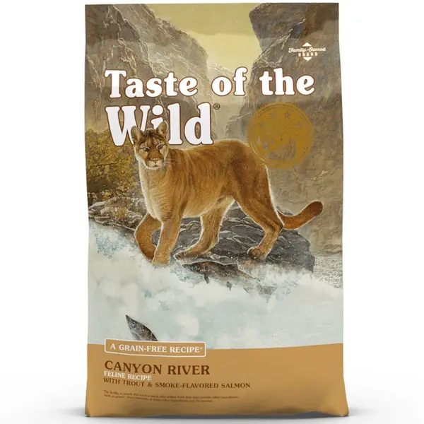 TASTE OF THE WILD Canyon River granule pro kočky, Hmotnost balení: 6,6 kg