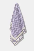 Šátek Puma PUMA x FENTY dámský, fialová barva, 55009