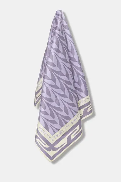 Šátek Puma PUMA x FENTY dámský, fialová barva, 55009