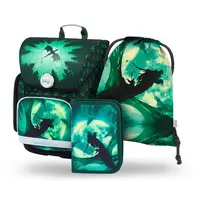 Baagl 3 SET Ergo Drak: aktovka, penál, sáček