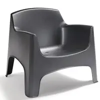 Křeslo Ibiza z grafitového plastu