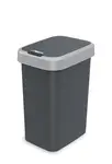 Odpadkový koš 12lt - 27x22x31.5h – šedá/antracit fba-12