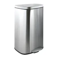 Spirella Spirella pedálový odpadkový kôš akira kartáčovaná nerezová oceľ soft-close 30 l 10.21569