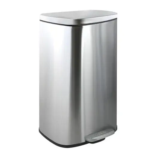 Spirella Spirella pedálový odpadkový kôš akira kartáčovaná nerezová oceľ soft-close 30 l 10.21569