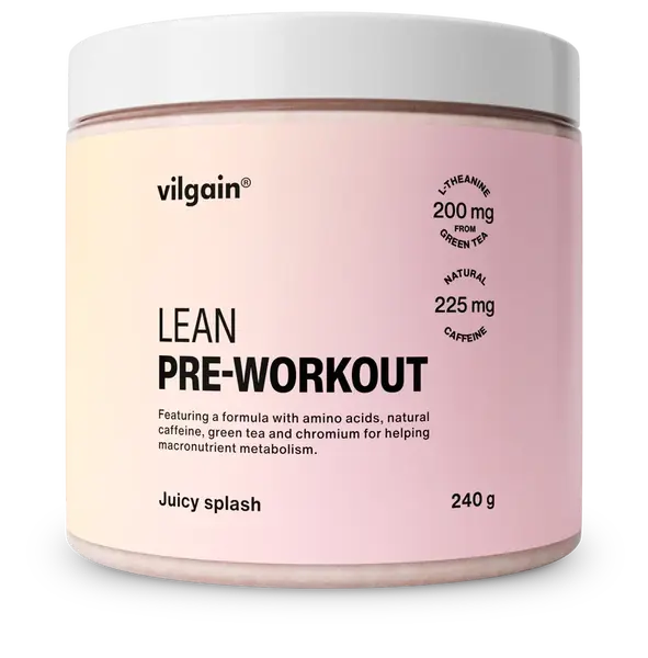 Vilgain LEAN pre-workout Juicy splash