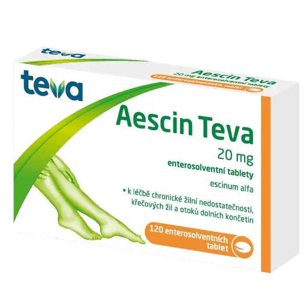 AESCIN Teva 20mg 120 tablet