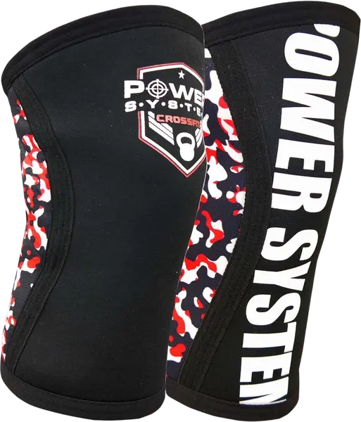 POWER SYSTEM Kolenní bandáž KNEE SLEEVES vel. S/M 2 ks