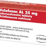DICLOFENAC AL 25mg 50 tablet