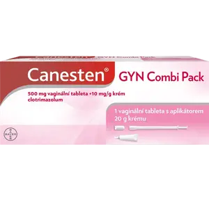 CANESTEN GYN Combi Pack, krém a vaginální tableta