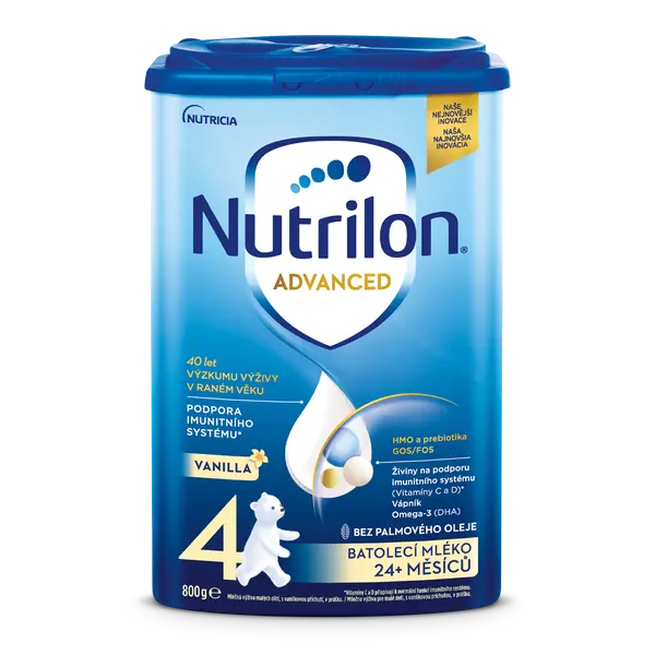 NUTRILON Advanced 4 Vanilla batolecí mléko 800 g