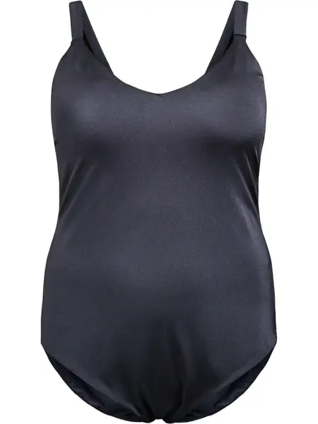 Swim by Zizzi Jednodielne plavky  antracitová