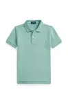 Dětská bavlněná polokošile Polo Ralph Lauren