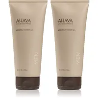 AHAVA Men Time To Energize minerální sprchový gel výhodné balení 2x200 ml